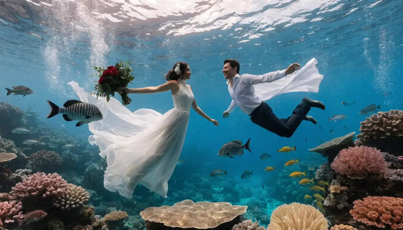 Underwater Prewedding Labuan Bajo | Labuan Bajo Productions