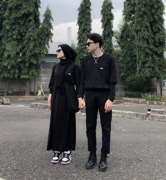 Outfit Prewedding Casual Hijab