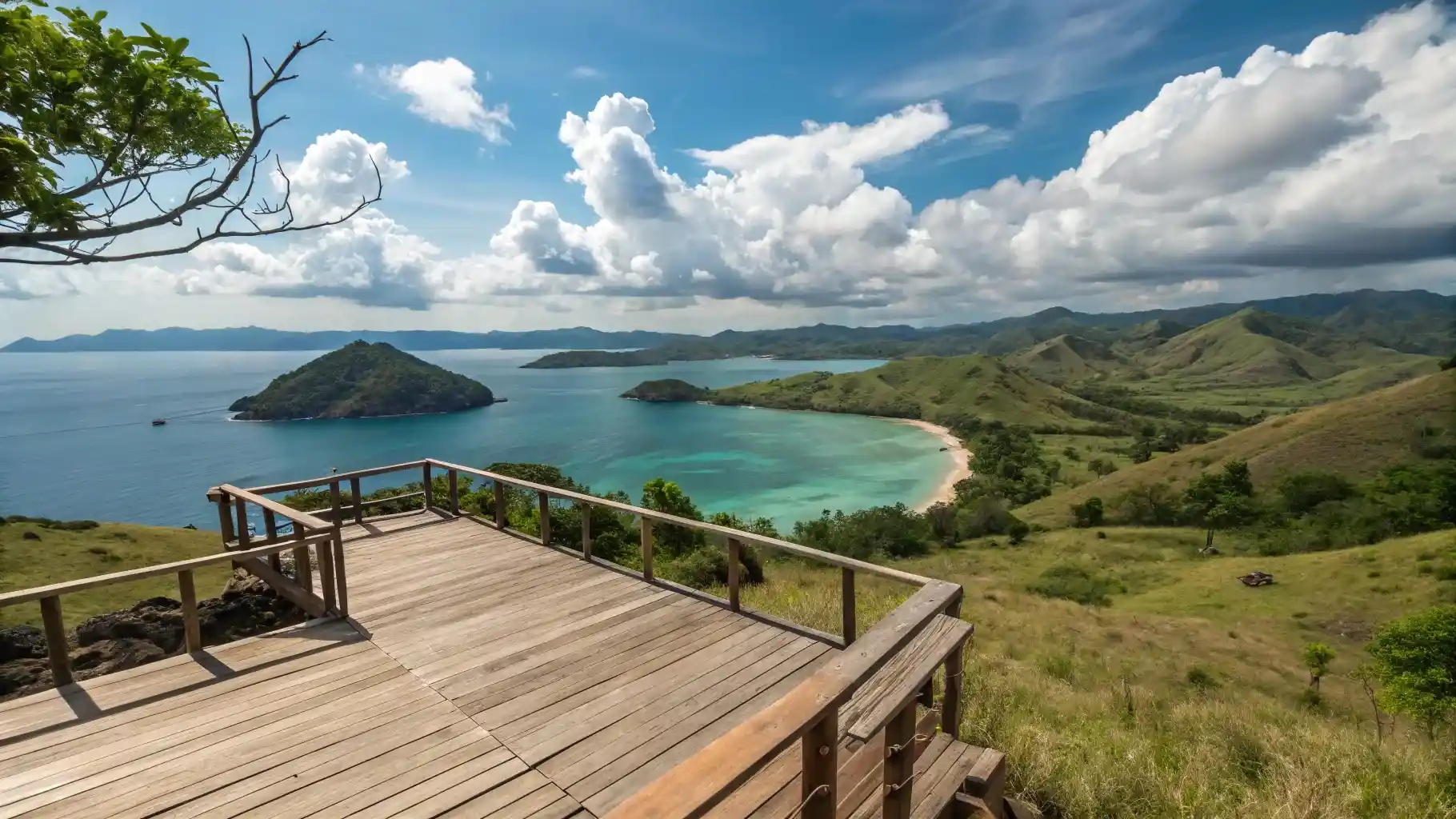 Fotografer di Bukit Anjungan Warloka Pesisir Labuan Bajo | Labuan Bajo Productions