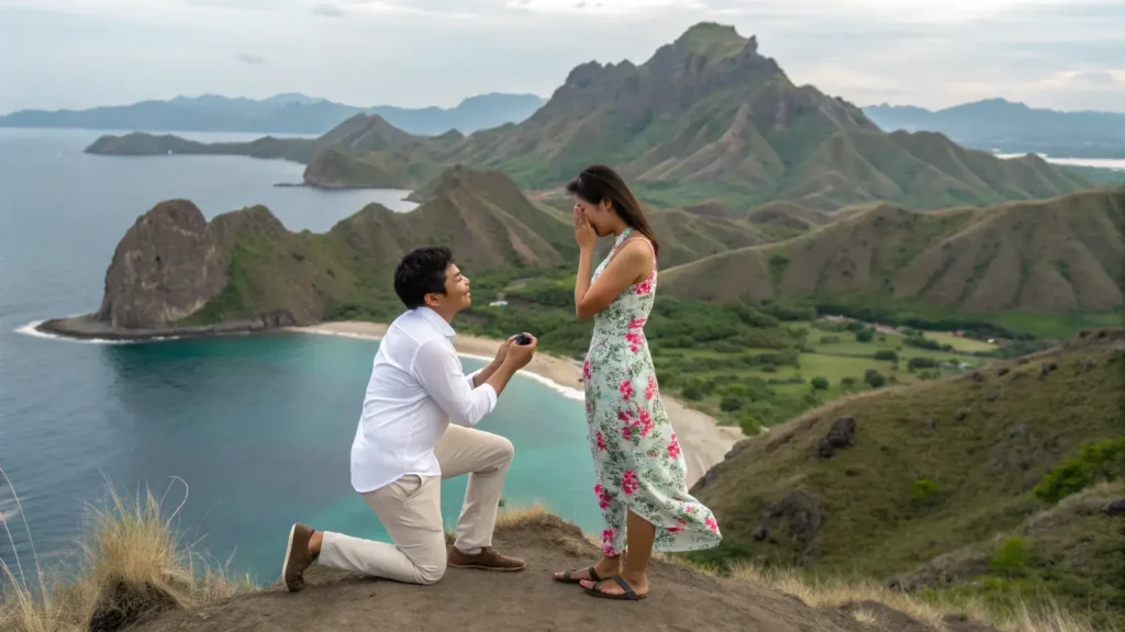 Dokumentasi Lamaran di Pulau Padar | Labuan Bajo Productions