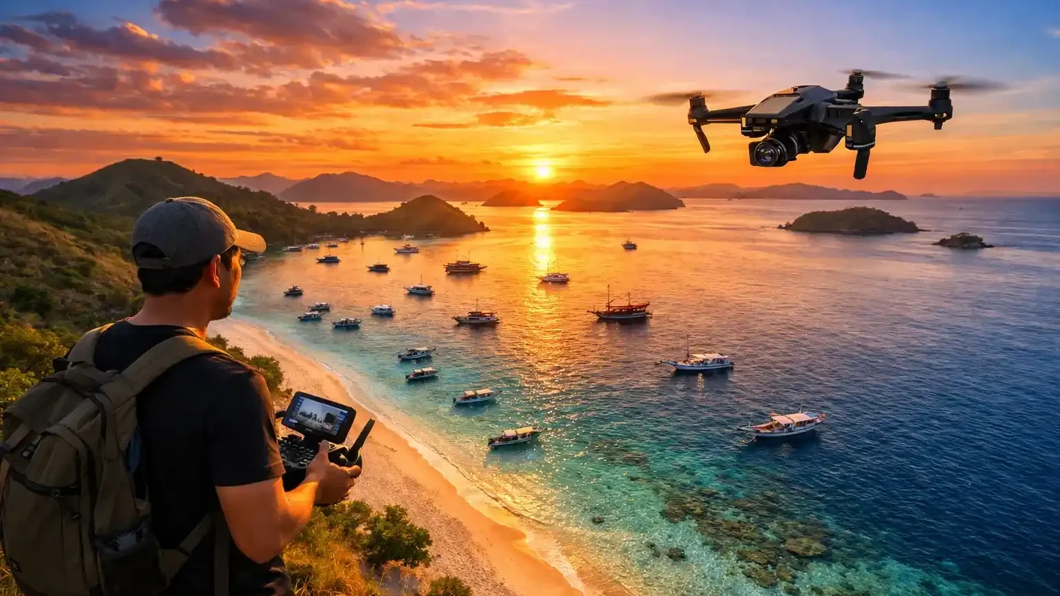 Aturan & Izin Menerbangkan Drone di Area Wisata Labuan Bajo & Taman Nasional Komodo