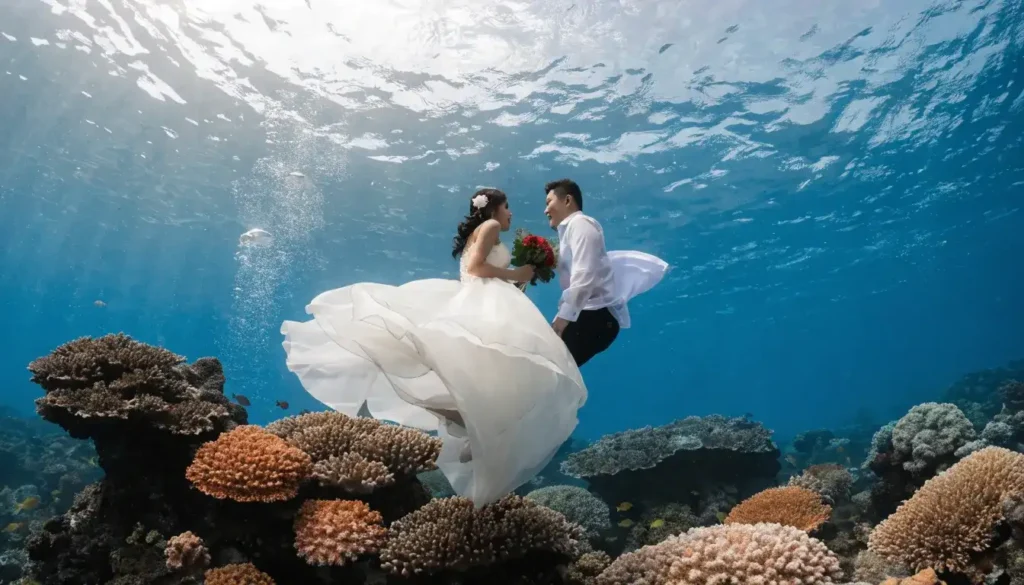 Prewedding Underwater Labuan Bajo | Labuan Bajo Productions