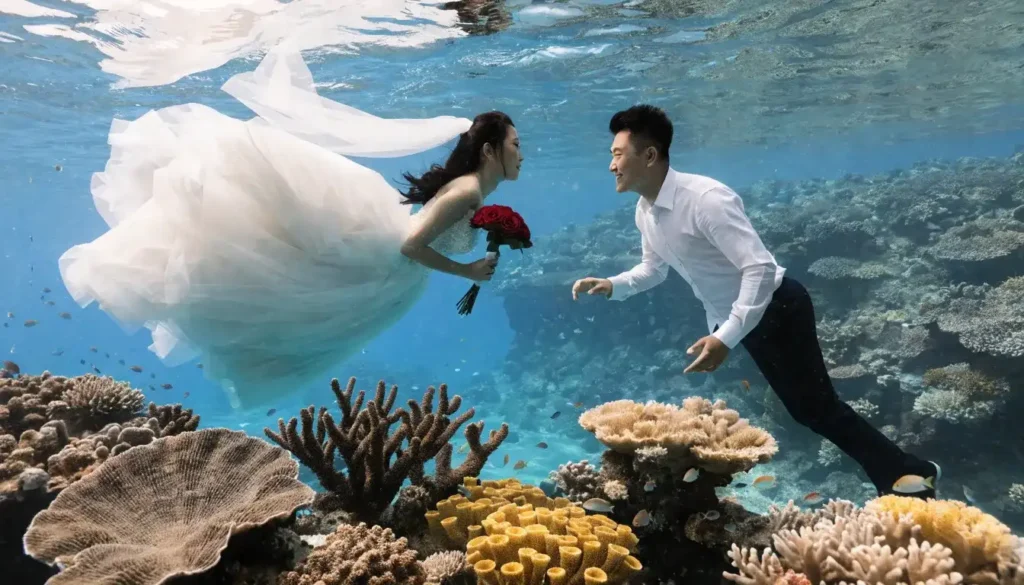 Prewedding Underwater Labuan Bajo | Labuan Bajo Productions